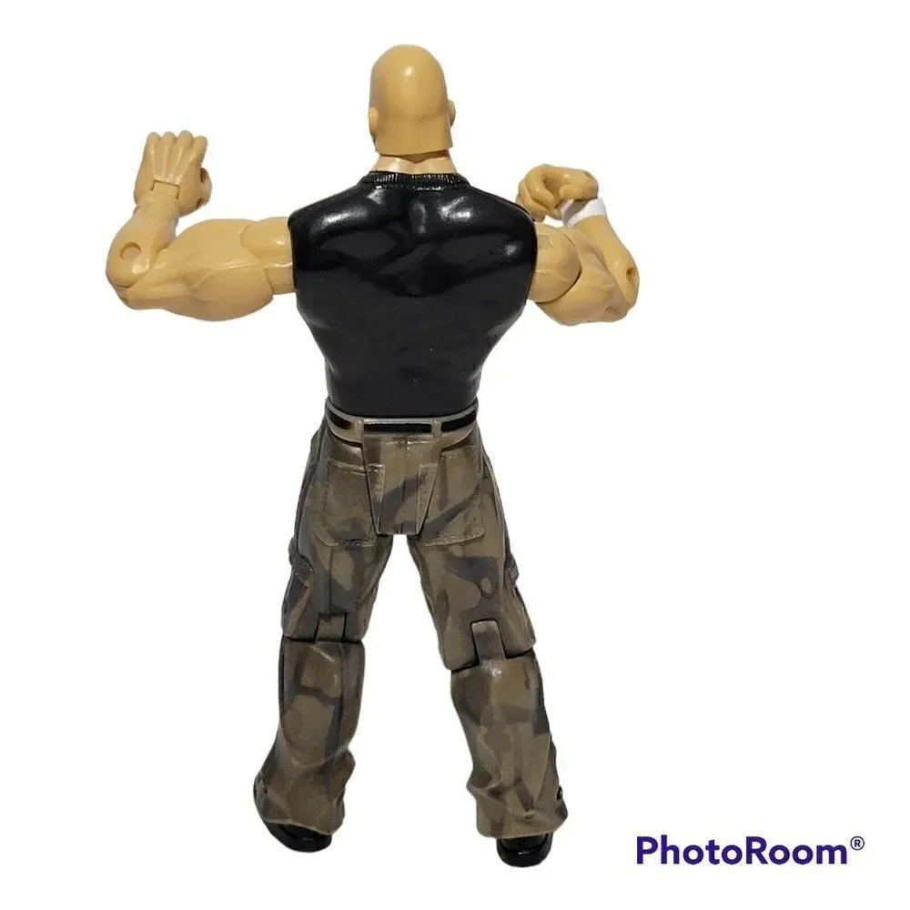 WWE Wrestling Action Figure Stone Cold Steve Austin Ruthless Aggression 2003‎